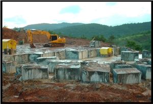 Rinoldi Blue Soapstone Quarry