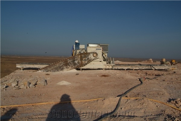 Desert Silver Red Marble Quarry