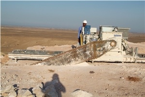 Desert Silver Red Marble Quarry