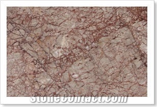Desert Silver Red Marble Quarry