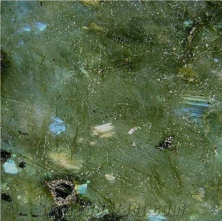 Labradorite River Blue Granite Madagascar Quarry
