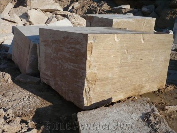Sivas Yellow Travertine Quarry