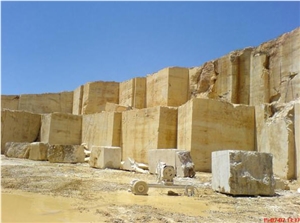 Sivas Yellow Travertine Quarry