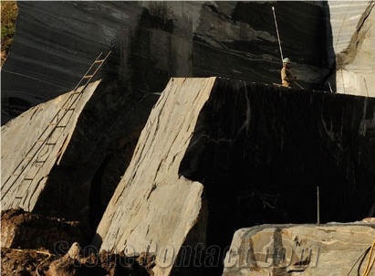 Astrus Black Granite Quarry