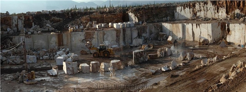 Antalya Noce Travertine Quarry