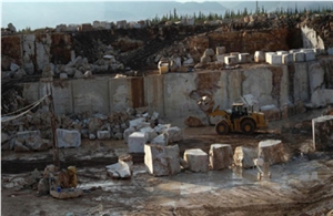 Antalya Noce Travertine Quarry
