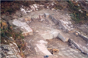 White Georgia Marble Quarry