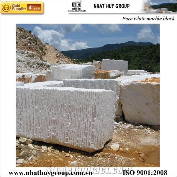 Milk White Marble, Pure White Marble Quarry