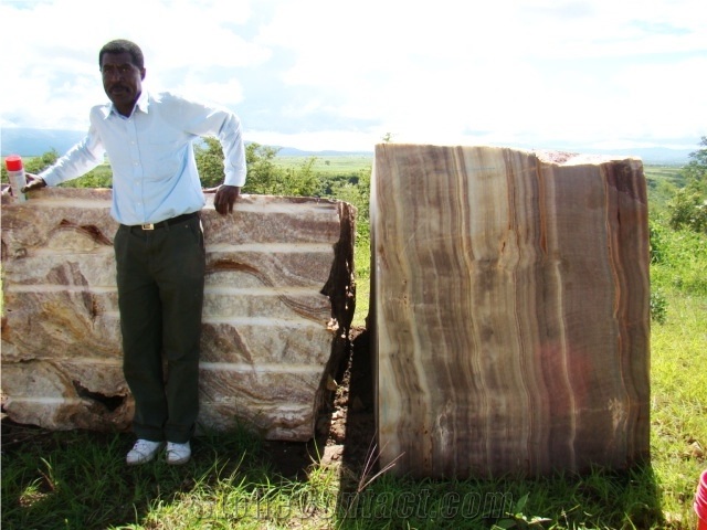 Multicolor Tanzania Onyx Quarry