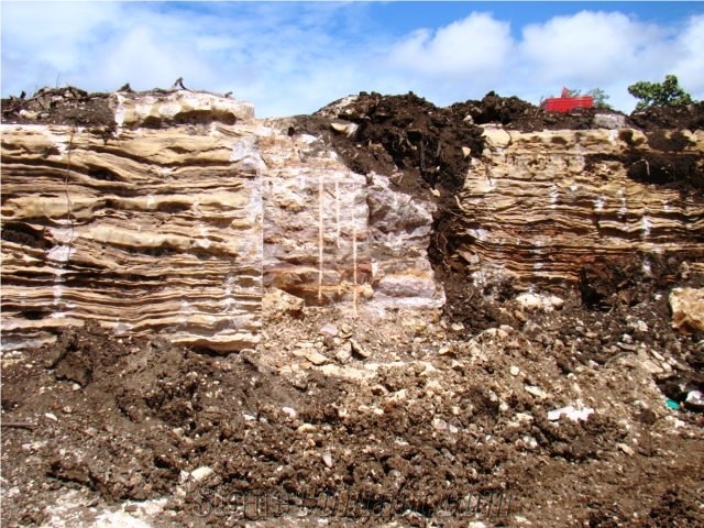 Multicolor Tanzania Onyx Quarry