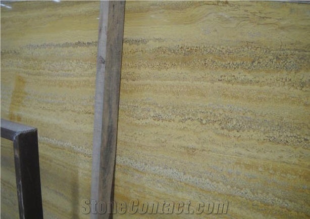 Anatolian Yellow Travertine Quarry