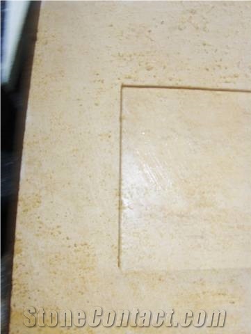 Anatolian Yellow Travertine Quarry