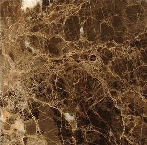 Noble Marron Imperial Marble (Dark Emperador) Quarry
