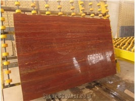 Persian Red Travertine Pazeno Quarry