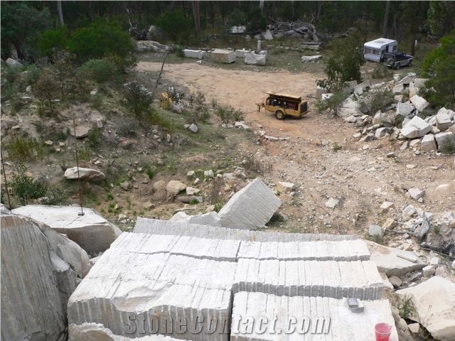 New England Beige Granite Quarry