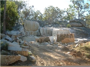 New England Beige Granite Quarry