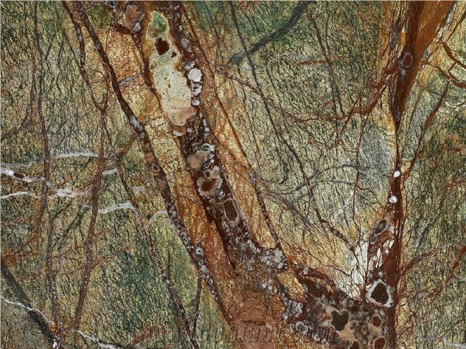 Rainforest Green Marble - Bidasar Green Marble Quarry