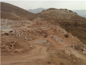 Saba Beige Marble Quarry