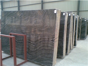 Tree Black (Black Wooden Marble) Quarry