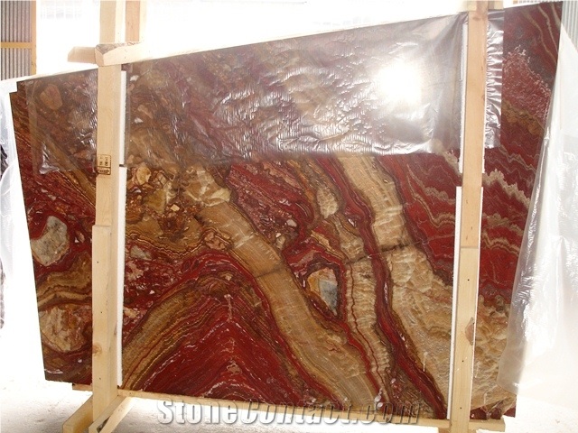 Fantastic Red Onyx Quarry - Fantastico Onyx