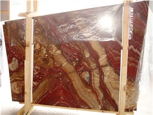 Fantastic Red Onyx Quarry - Fantastico Onyx