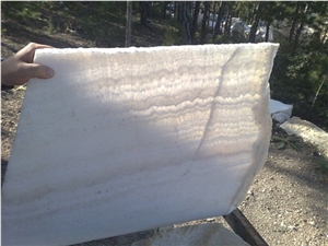 White Crystal Onyx Quarry
