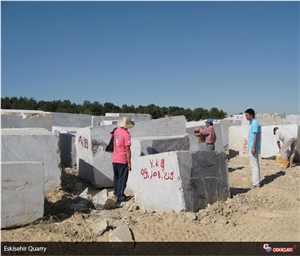 Crema Dorlion Marble Eskisehir Quarry