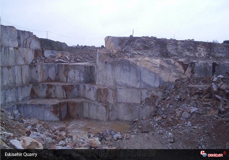 Crema Dorlion Marble Eskisehir Quarry