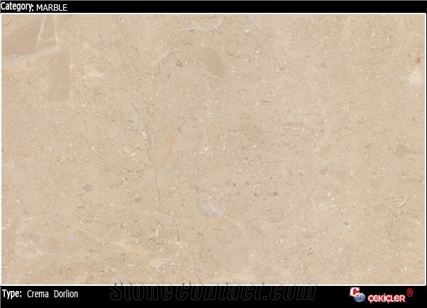 Crema Dorlion Marble Eskisehir Quarry