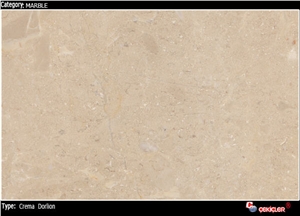 Crema Dorlion Marble Eskisehir Quarry