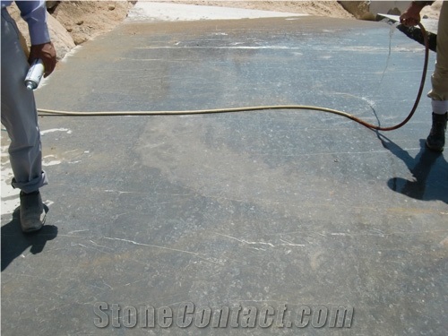 Iran Nero Marquina Marble - Golden Black Marble Quarry