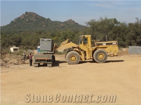 Impala Black Granite Quarry