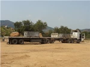Impala Black Granite Quarry