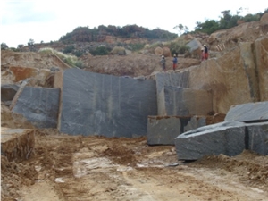 Impala Black Granite Quarry