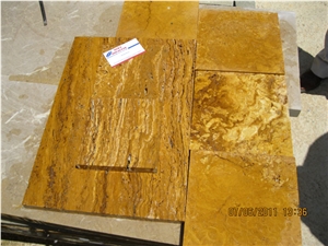 Karabuk Yellow Travertine Quarry