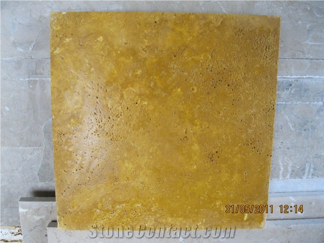 Karabuk Yellow Travertine Quarry