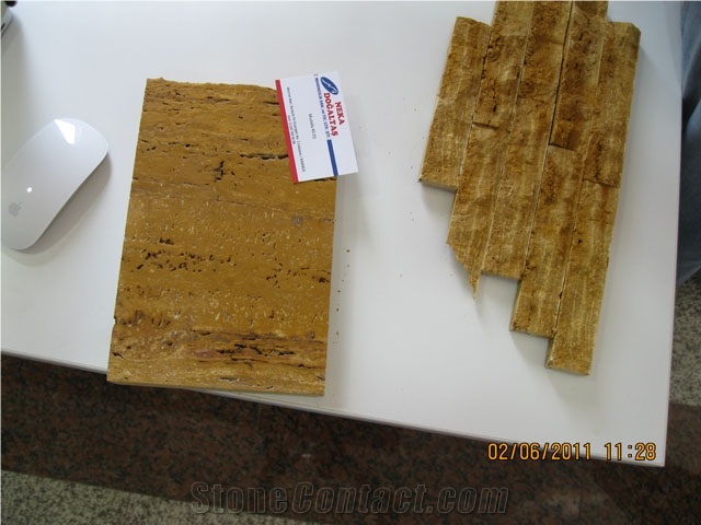 Karabuk Yellow Travertine Quarry