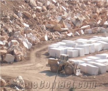 Cornelian Beige Marble Quarry