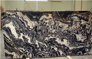 Nero Picasso Marble Quarry