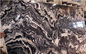 Nero Picasso Marble Quarry