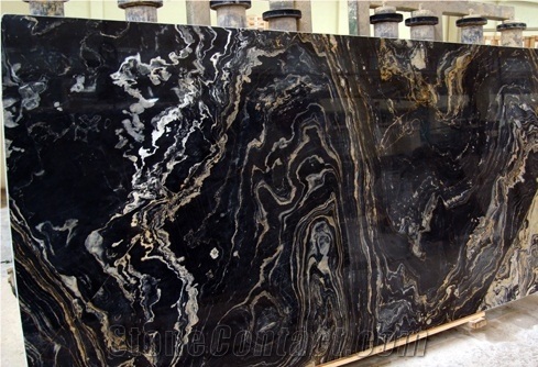 Nero Picasso Marble Quarry