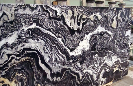 Nero Picasso Marble Quarry