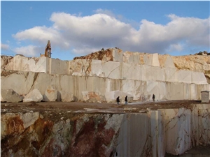 Aegean Beige Marble Quarry