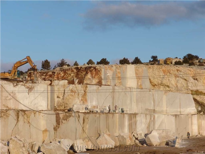 Antique Beige Marble Quarry