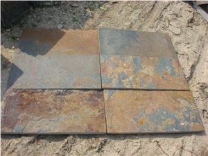 Longgang Stone Hebei Rust Slate Quarry