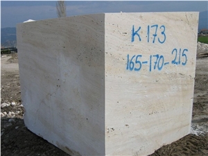 Classic Light Travertine Denizli Quarry