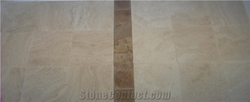 Classic Light Travertine Denizli Quarry