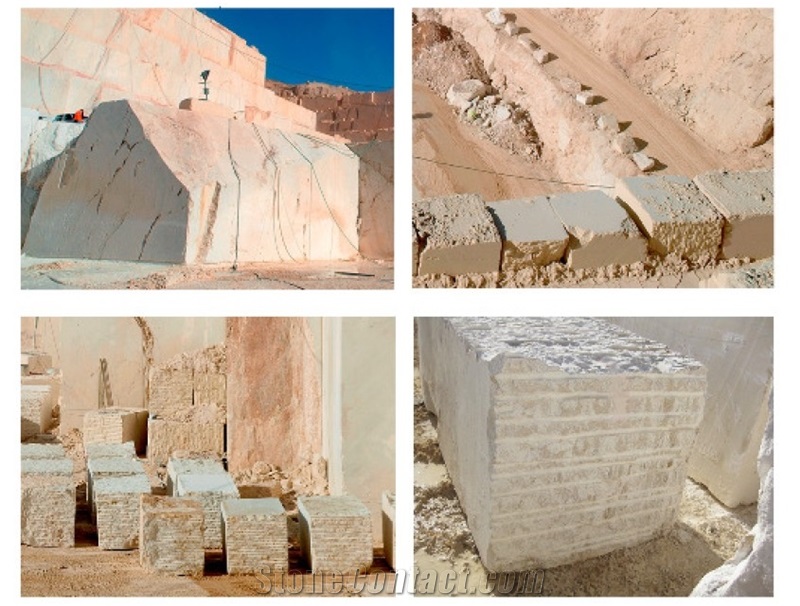 Crema Marfil Coto Marble (Monte Coto) Quarry