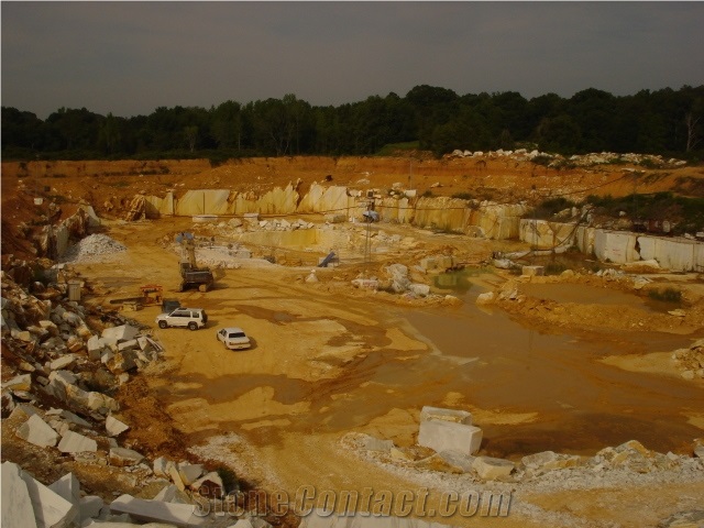 White Georgia Marble Quarry