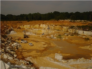 White Georgia Marble Quarry